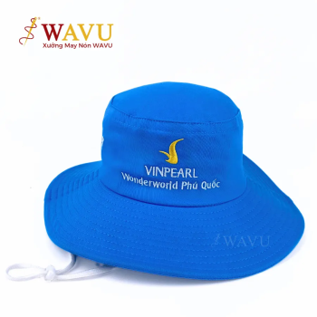Nón Tai Bèo Thêu Logo VINPEARL Phú Quốc | Mũ du lịch – nón đồng phục nhân viên resort cao cấp